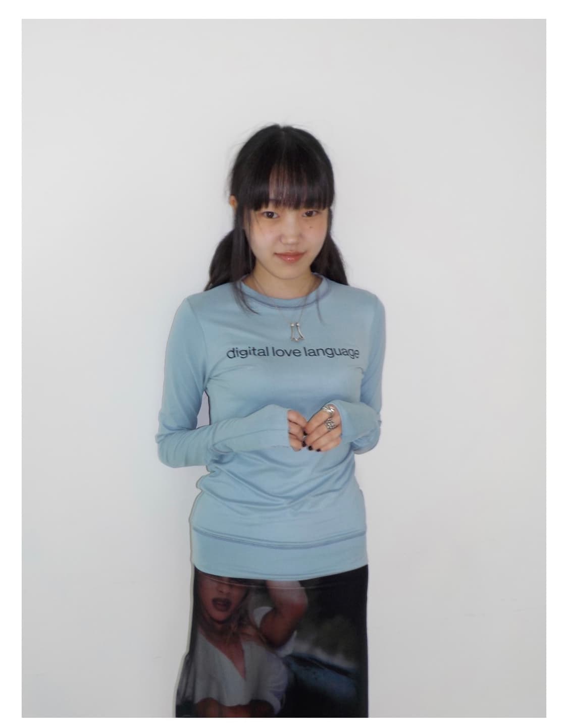 Dydoshop 디와이도샵 Digital language 티셔츠 상품이미지1