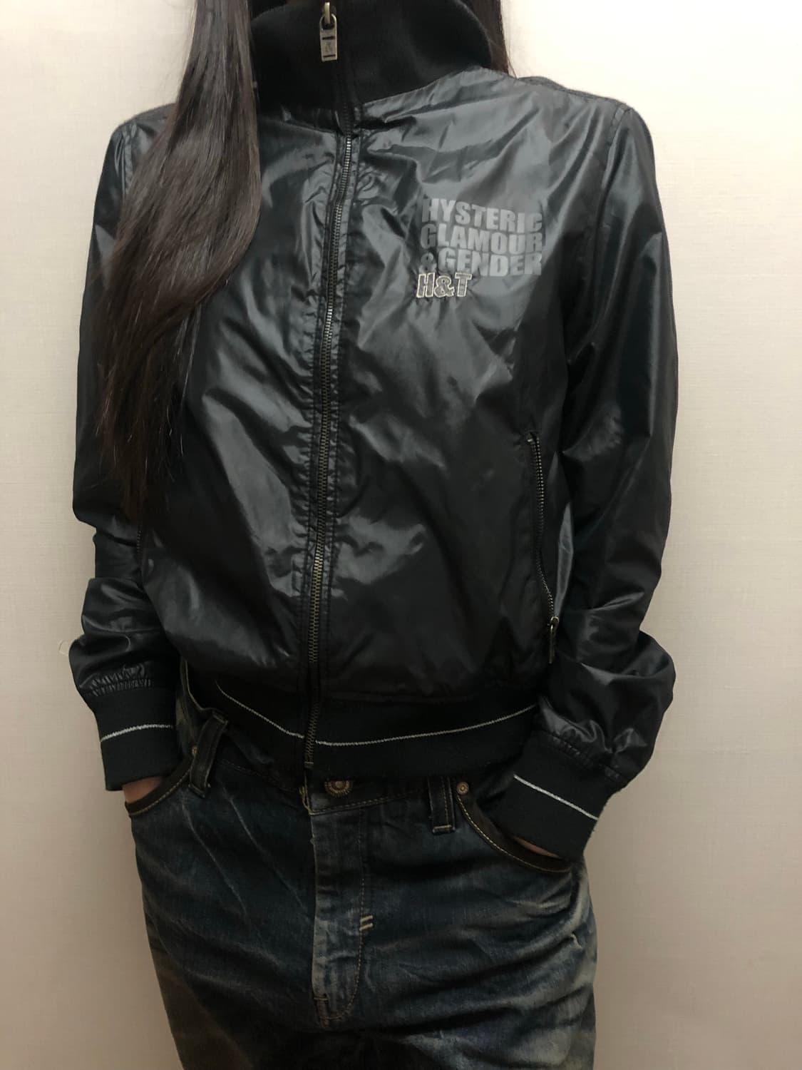 빈티지 H&T 히스테릭글래머&젠더 블랙 자켓 상품이미지6