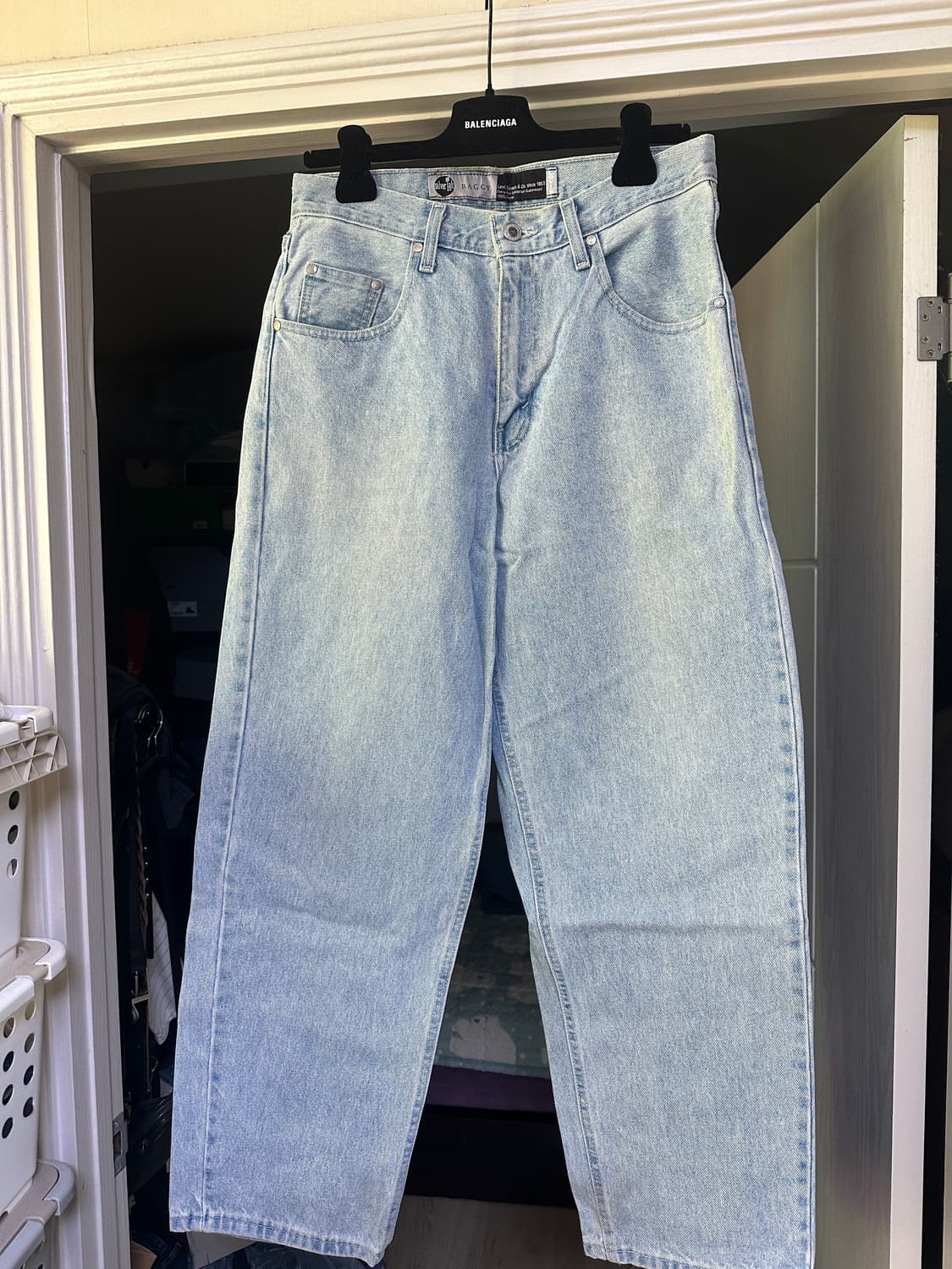 [30X30] 리바이스 실버탭 배기 데님 팬츠 연청 복각 상품이미지1