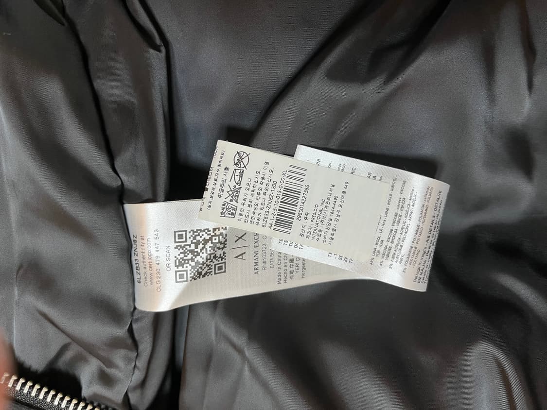 Armani blouson Jumper 상품이미지6