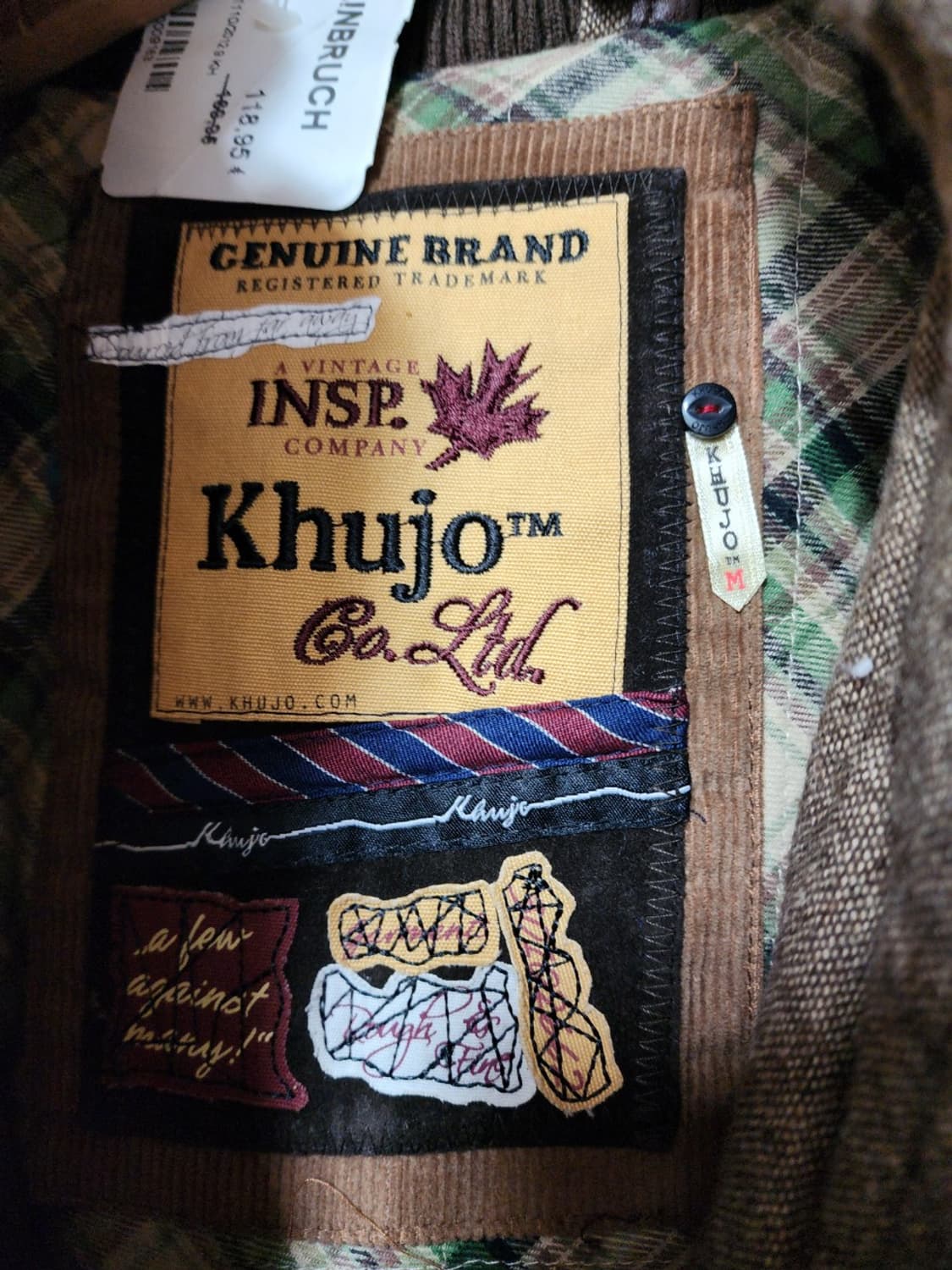 Khujo 카방다운자켓 새상품  상품이미지7