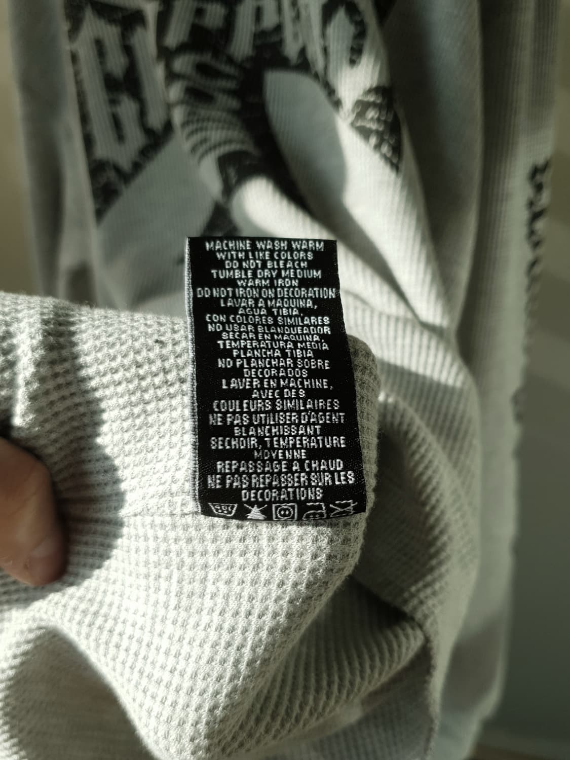 90s, 00s West Coast Choppers thermal tee 상품이미지10