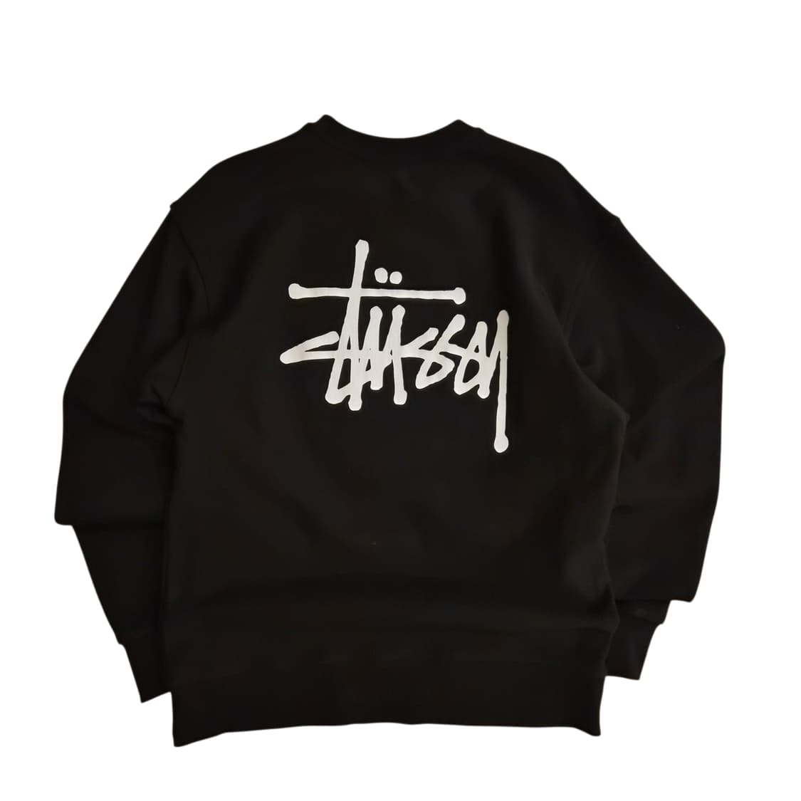 스투시 베이직 스투시 크루넥 블랙 2023 상품이미지1