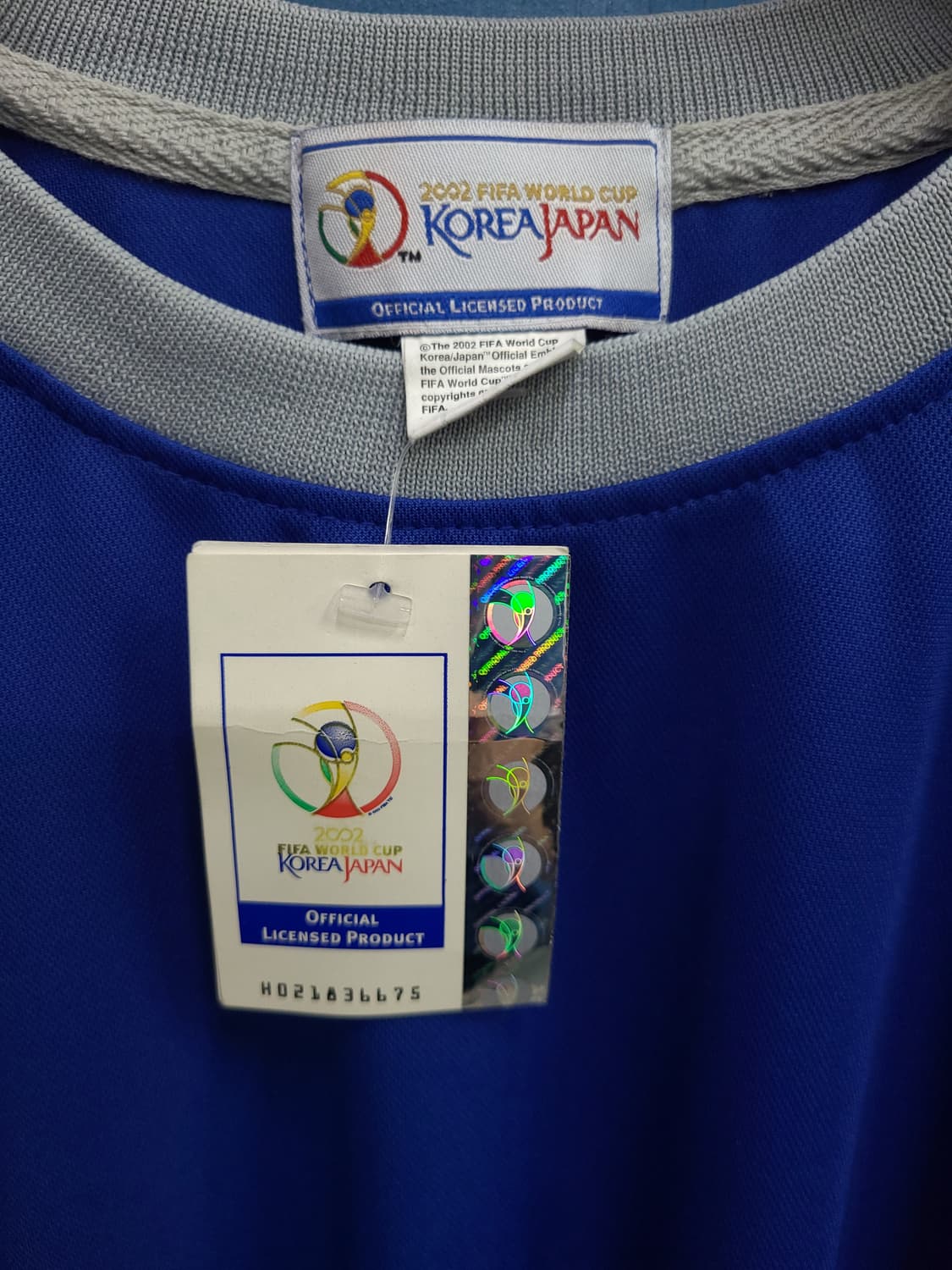 새상품)2002 FIFA 한일 월드컵 공식 축구 유니폼 상품이미지8