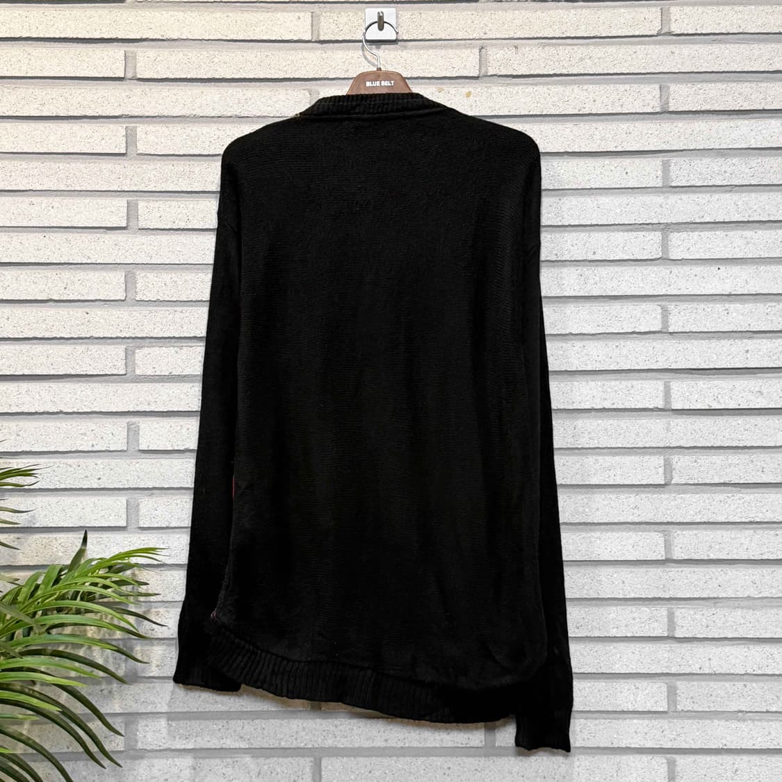 USA VINTAGE 멀티 얀 믹스패턴 니트 자카드위빙 디테일 상품이미지2