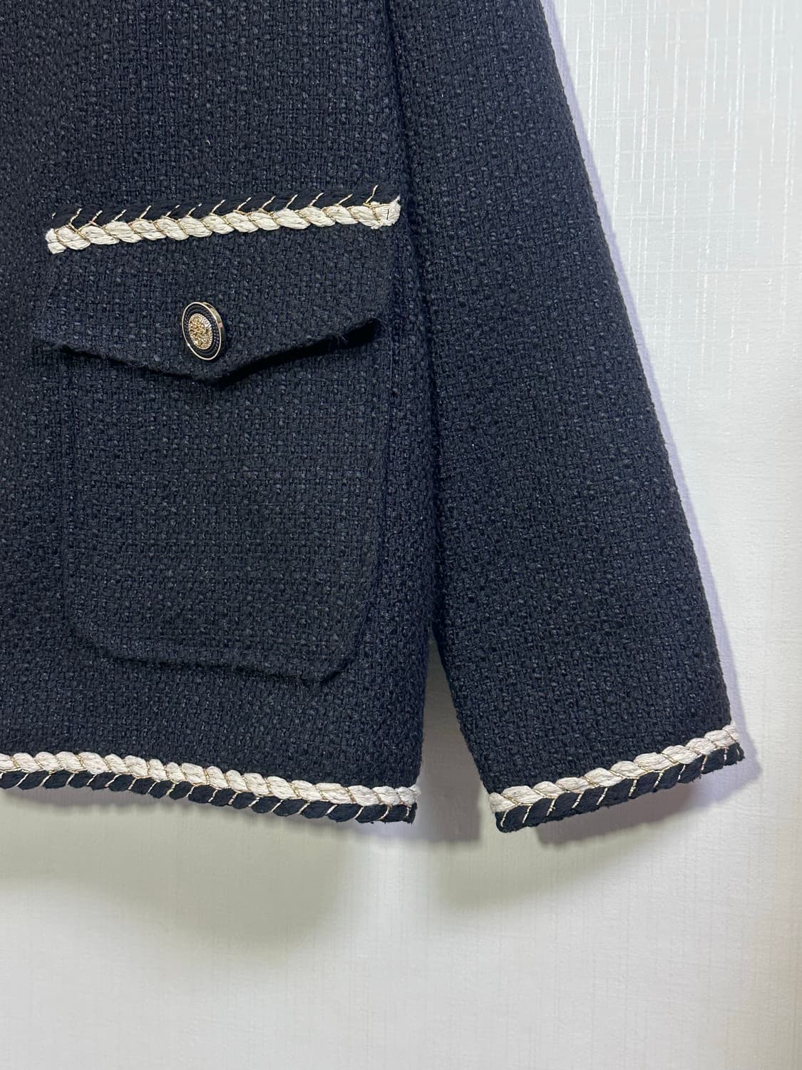 카라리스 논버튼 남자트위드자켓 XL/105 상품이미지3