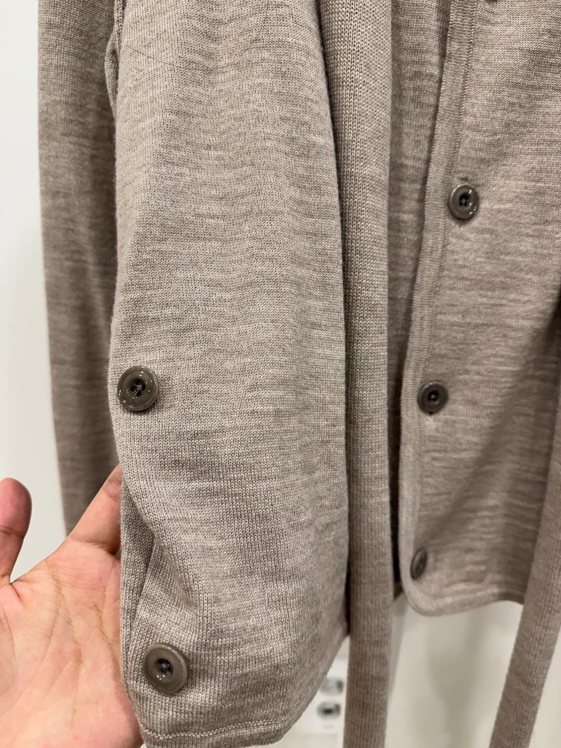 르메르 트위스트 스카프 가디건 상품이미지5