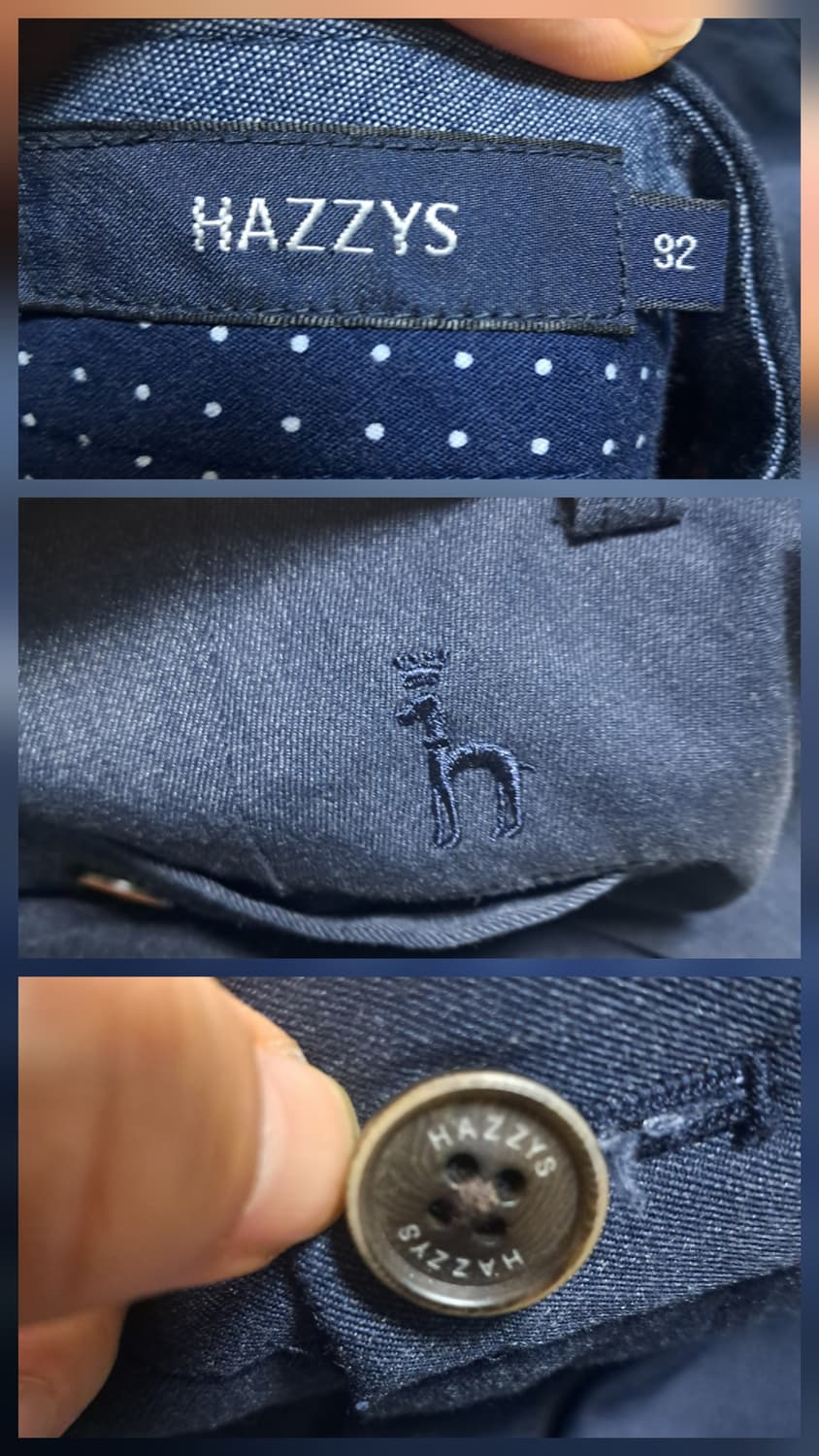 헤지스 남성 바지 네이비 92 상품이미지10