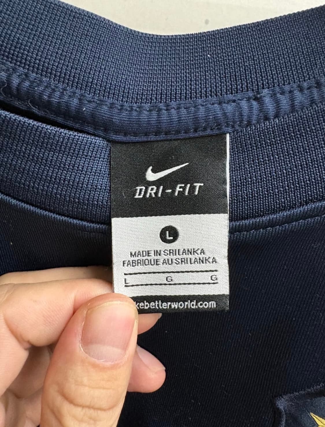 (해외 L) 13 14 나이키 맨체스터 시티 트레이닝 써멀 탑 롱슬리브 상품이미지6