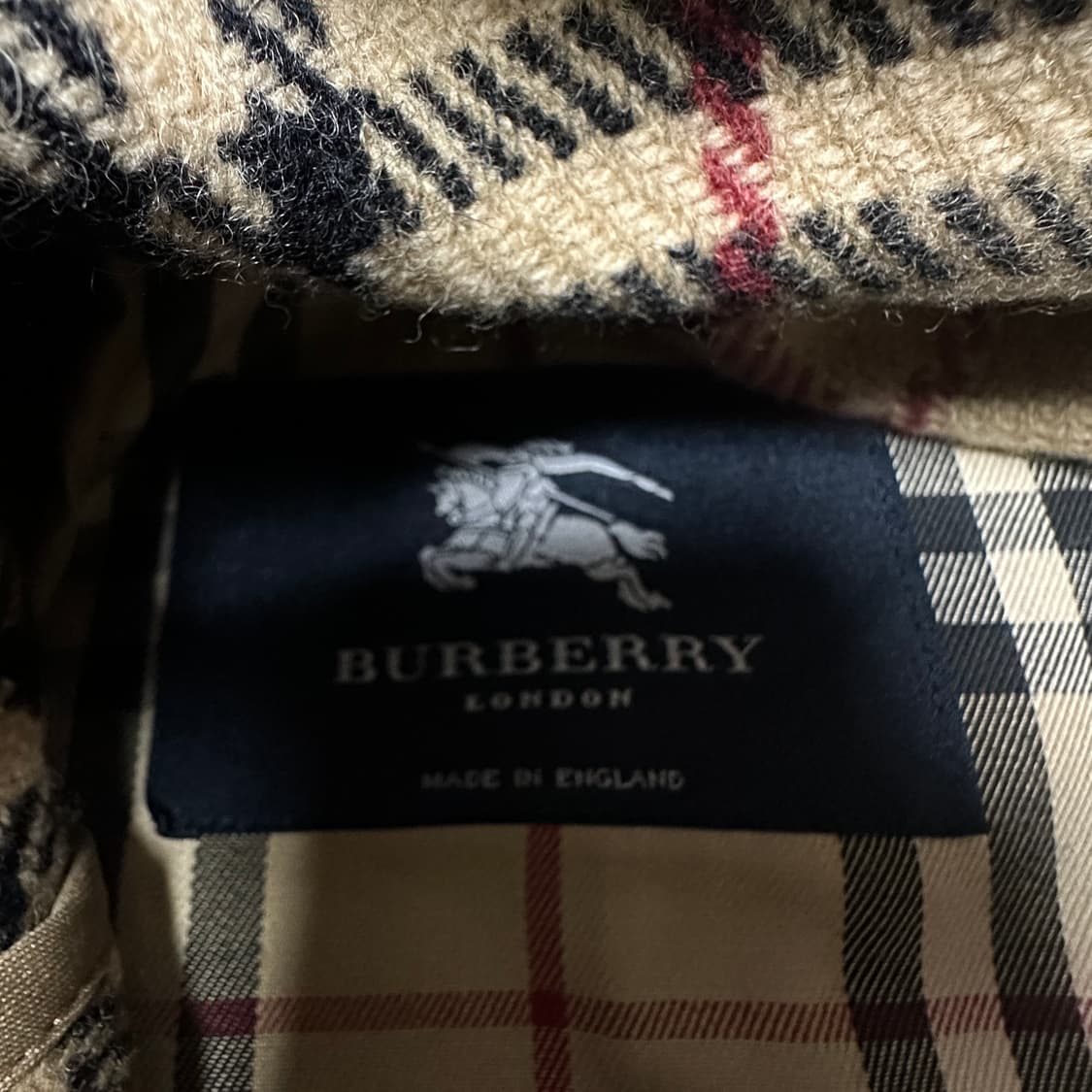BURBERRY london trench coat navy 상품이미지4
