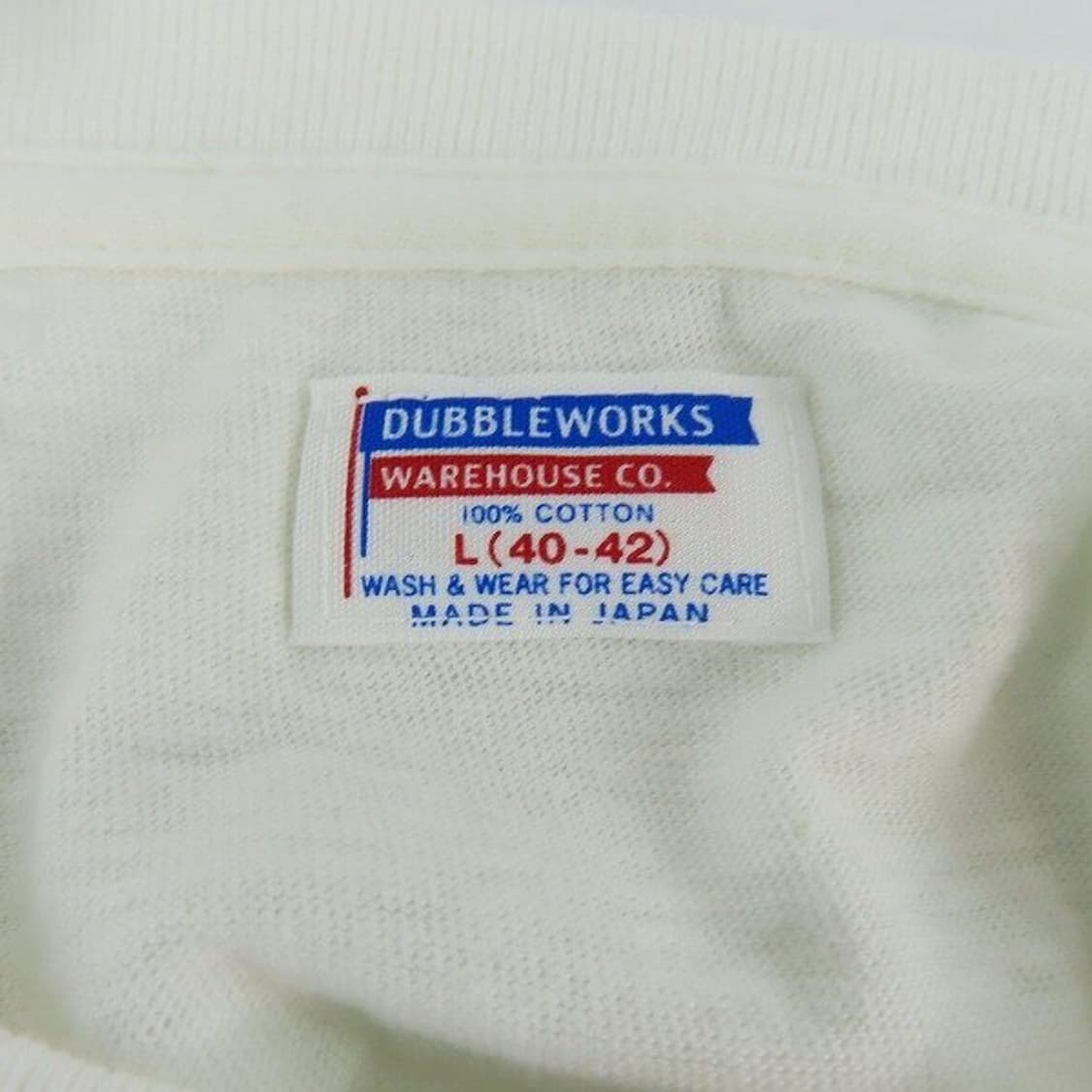 [L, 40-42] 웨어하우스 Doubleworks 반팔티 상품이미지3