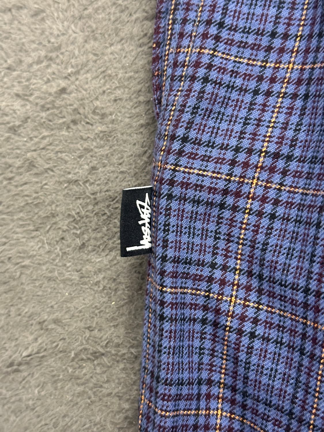Stussy Check Beach Pants M 상품이미지3