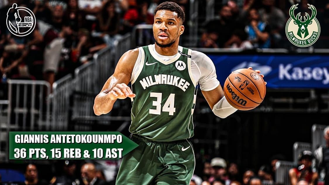 NBA 밀워키 벅스 야니스 아데토쿤보 어센틱 스윙맨 져지 상품이미지10
