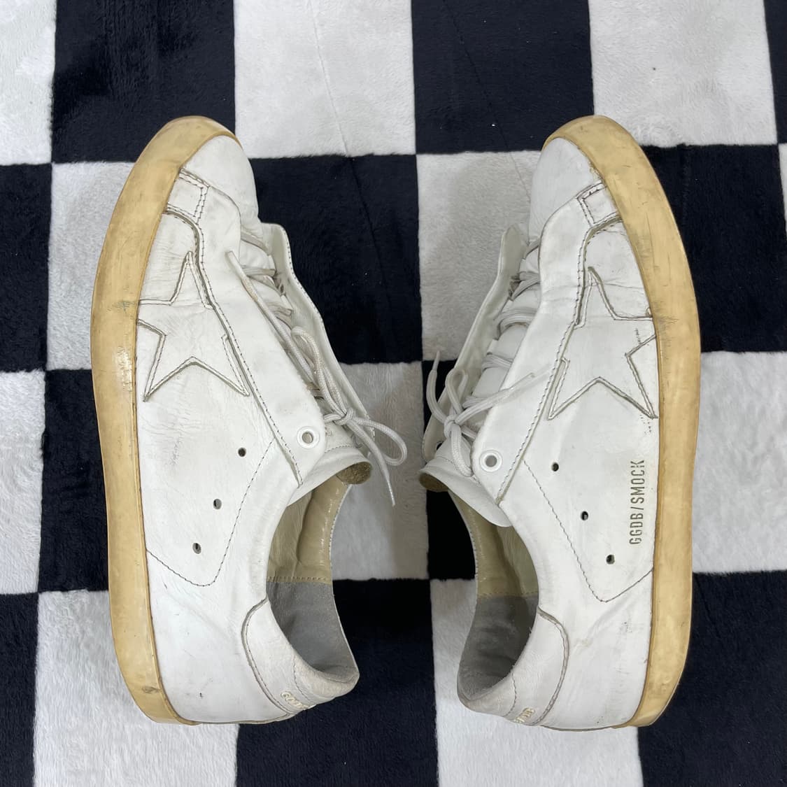 골든구스 슈퍼스타 스모크 화이트 스니커즈 (41) 상품이미지6