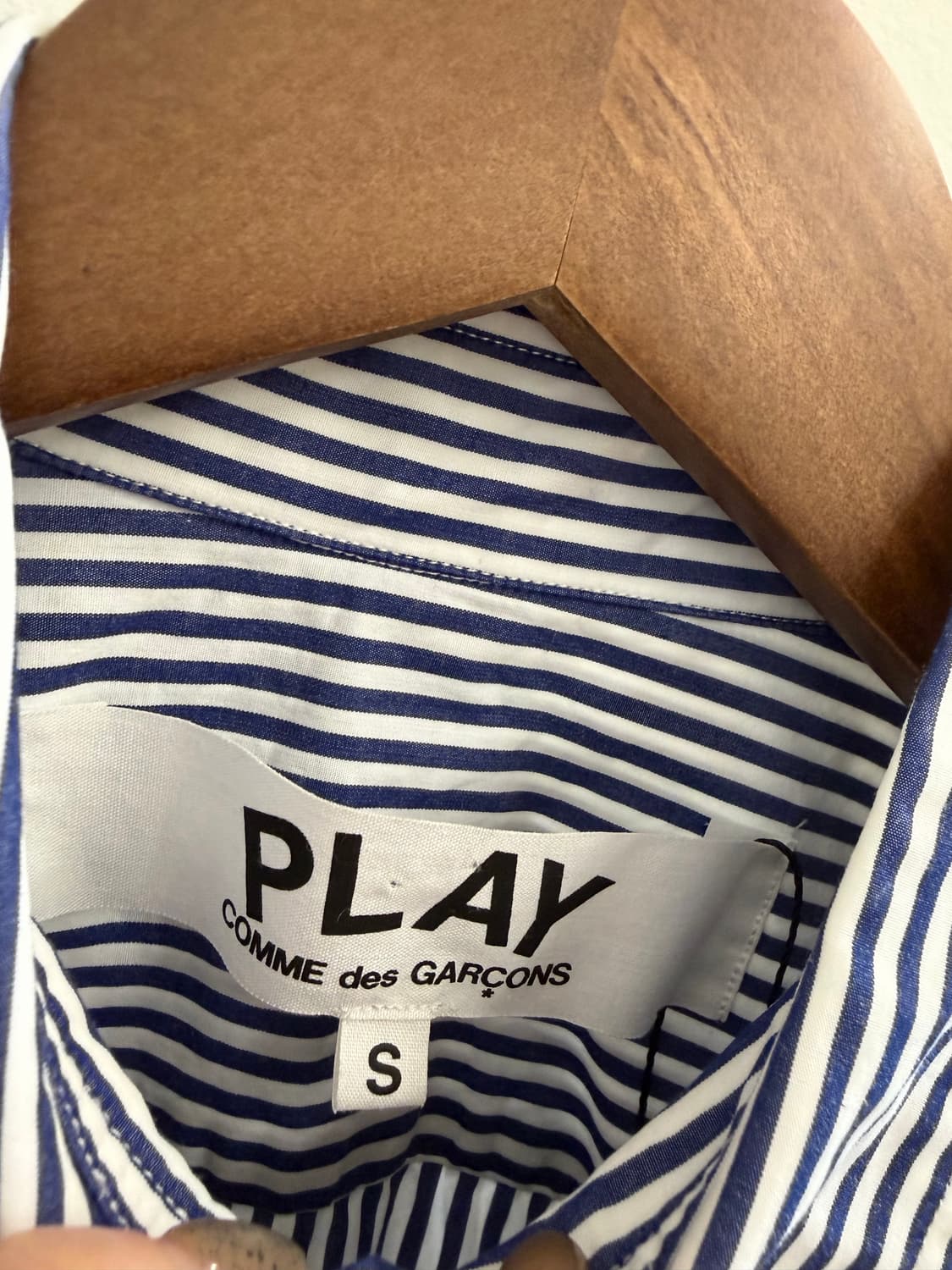 N253. 꼼데가르송 스트라이프 셔츠 상품이미지2