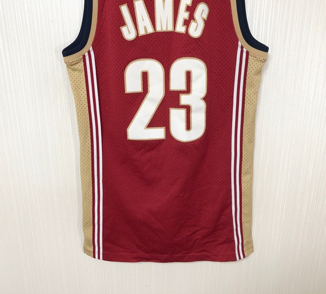 NBA 아디다스 클리블랜드캐벌리어스 스윙맨져지 100 #23 르브론제임스 상품이미지9