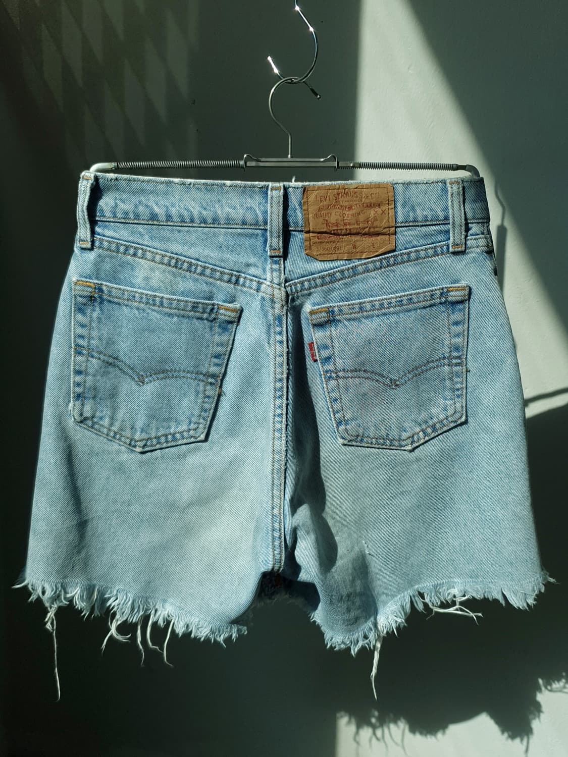90s Levi's 560 Lemake Denim Shorts 상품이미지9