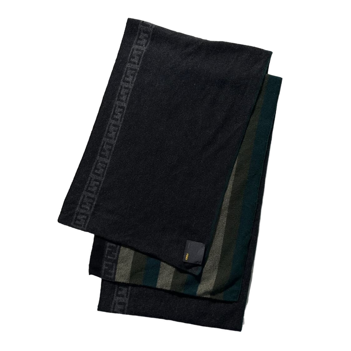 펜디 주카패턴 스트라이프 캐시미어 블렌드 머플러 목도리 상품이미지3