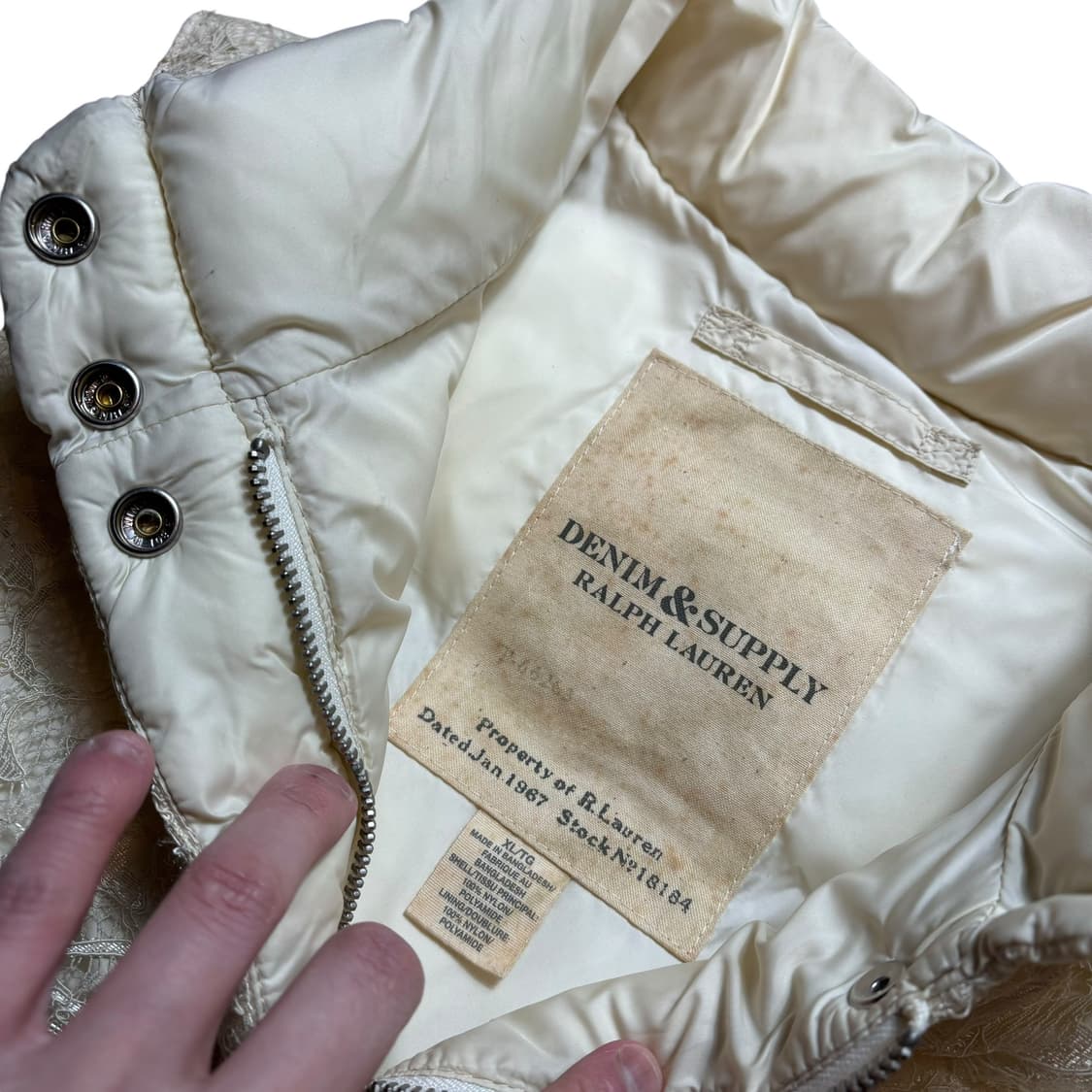 데님앤서플라이 조끼패딩 상품이미지3