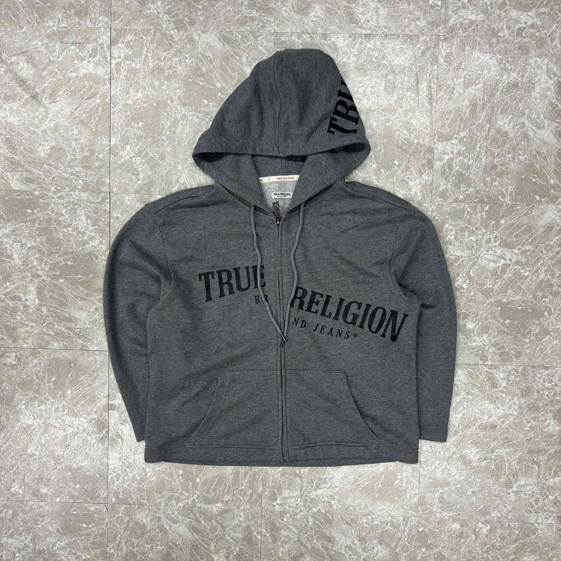 트루릴리젼 그레이 걸즈 스웻 후드집업 희귀져지(95) 상품이미지2