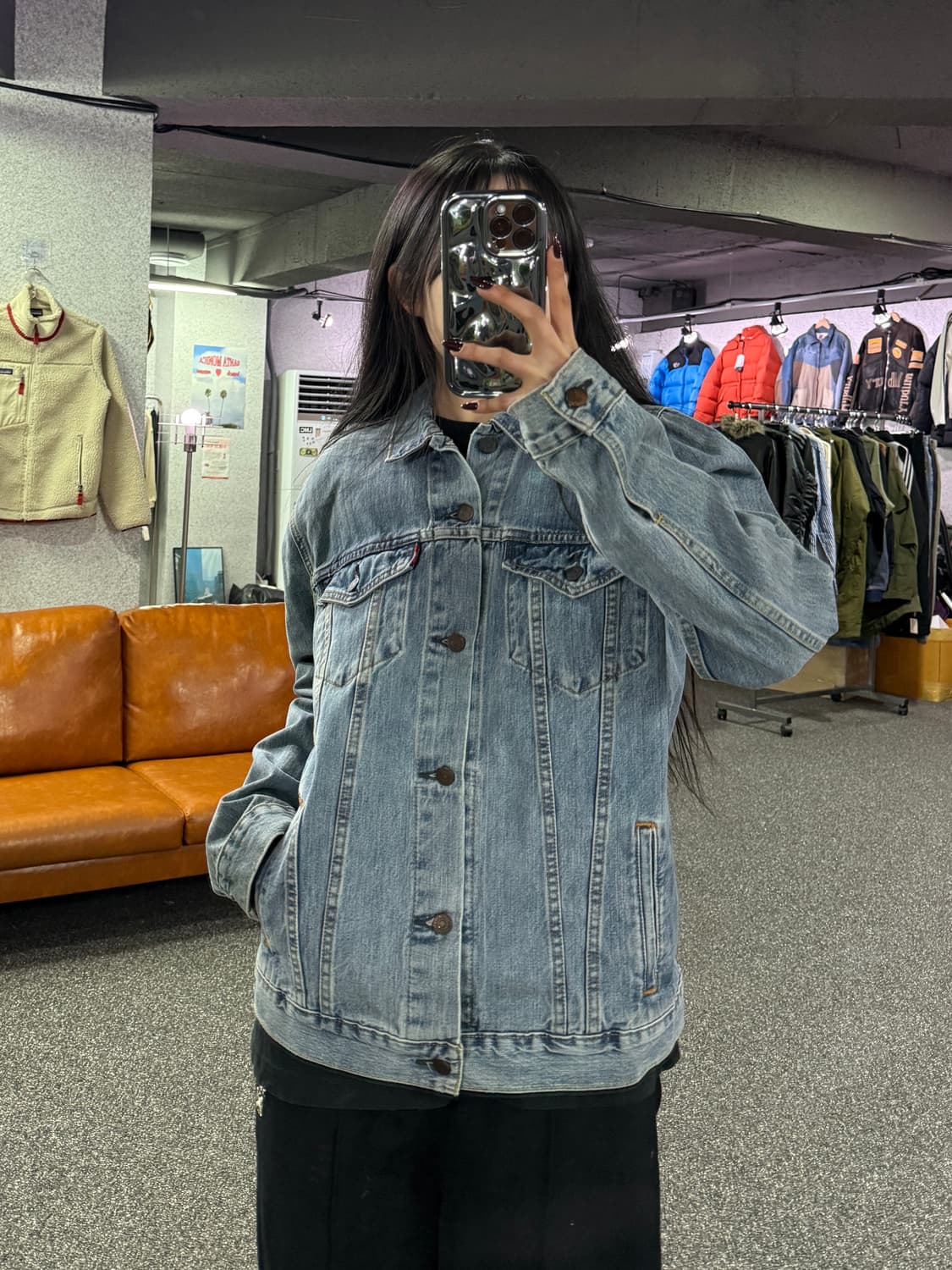 리바이스 워싱 데님 트러커 자켓 B4360 상품이미지1