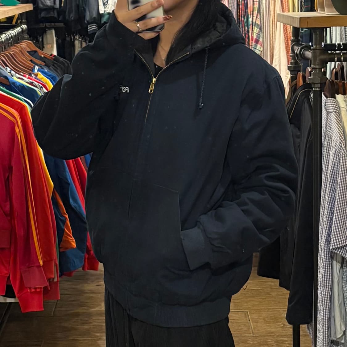 [HI] VTG 트라이마운틴 워크웨어 자켓 네이비 상품이미지5