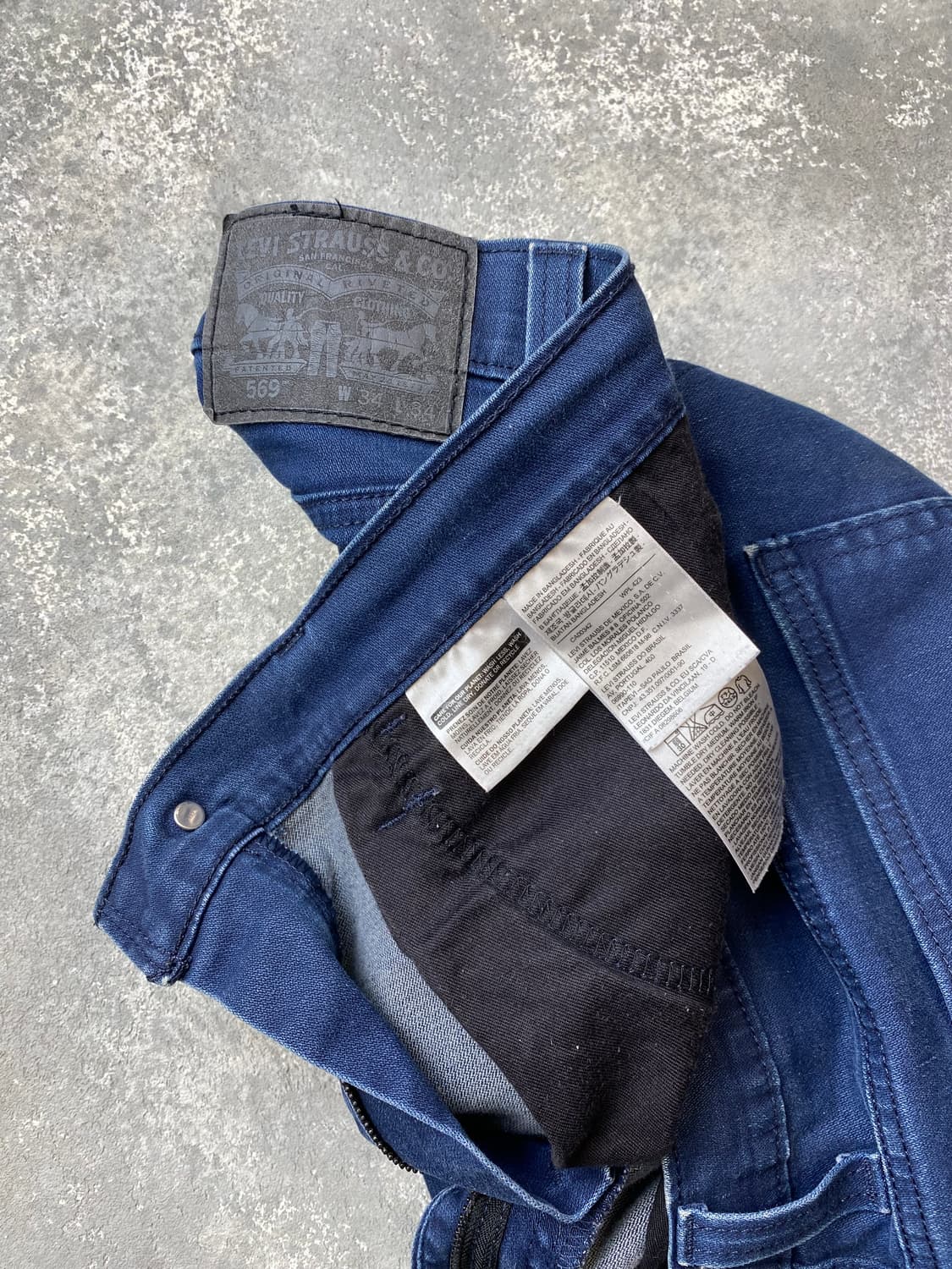 [34] Levi's 569 리바이스 루즈 스트레이트핏 데님팬츠 상품이미지8