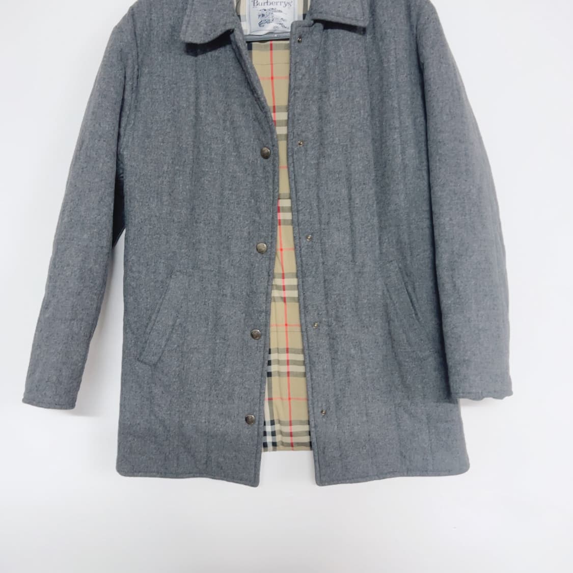 버버리 그레이 우먼스 봄 점퍼 상품이미지3