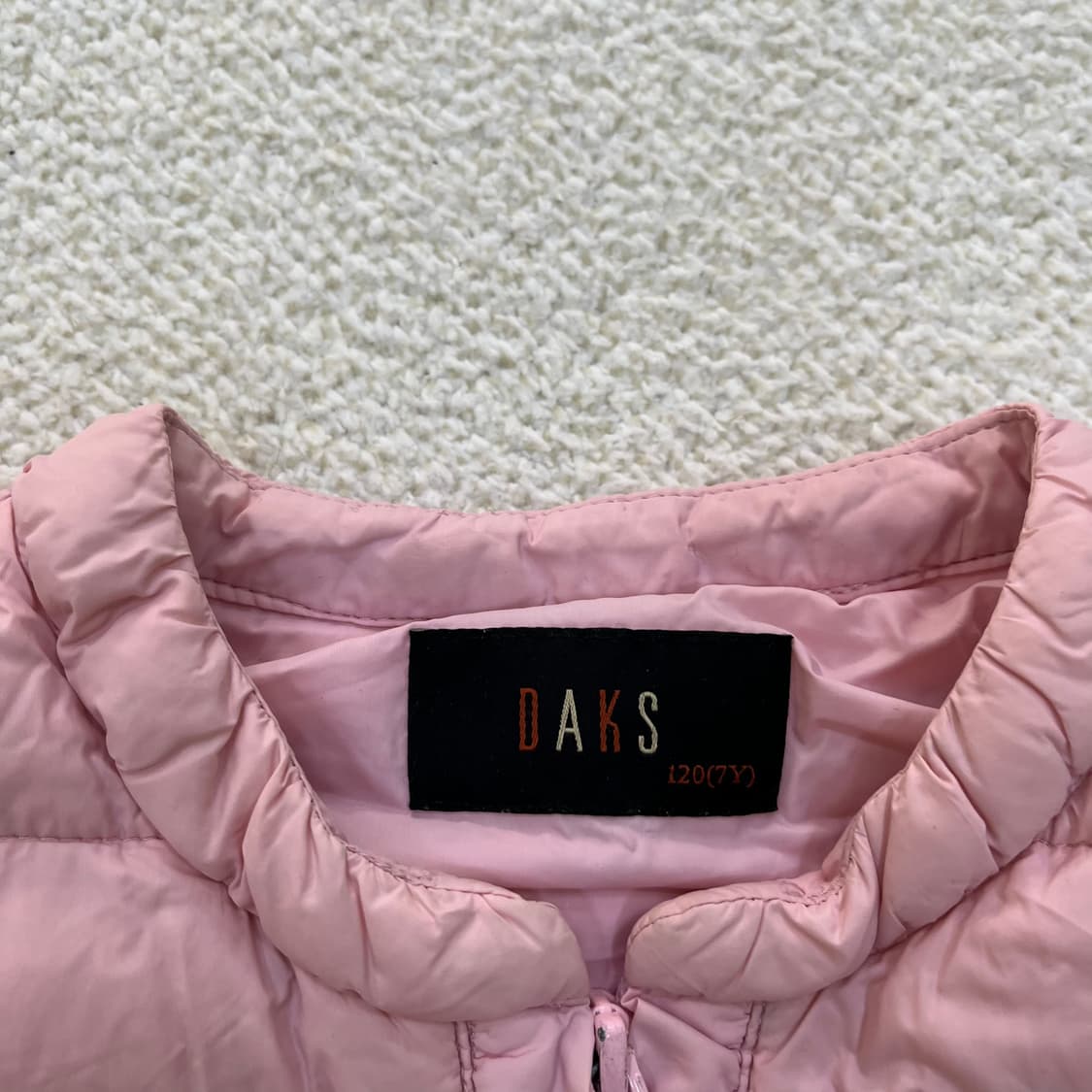 120 닥스 키즈 경량 패딩 0310M 상품이미지2