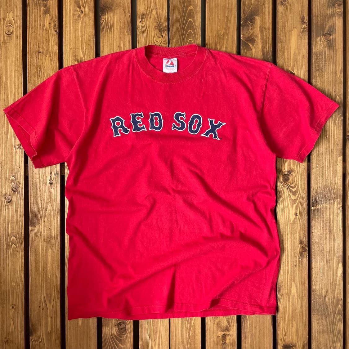 마제스틱 보스턴 레드삭스 파펠본 티셔츠 2XL 상품이미지2