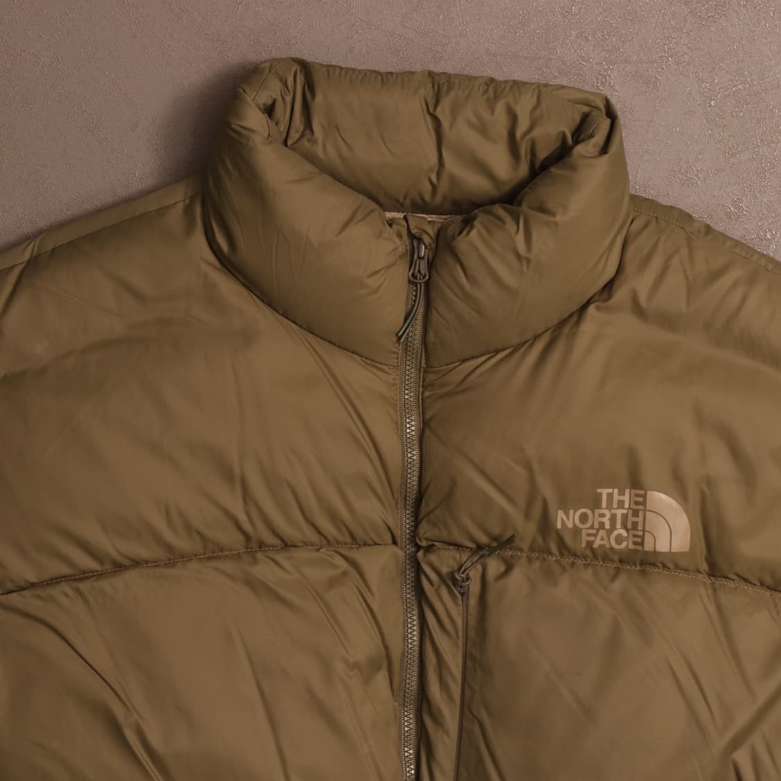 노스페이스 눕시 카키 푸퍼 숏패딩 A1714 상품이미지2