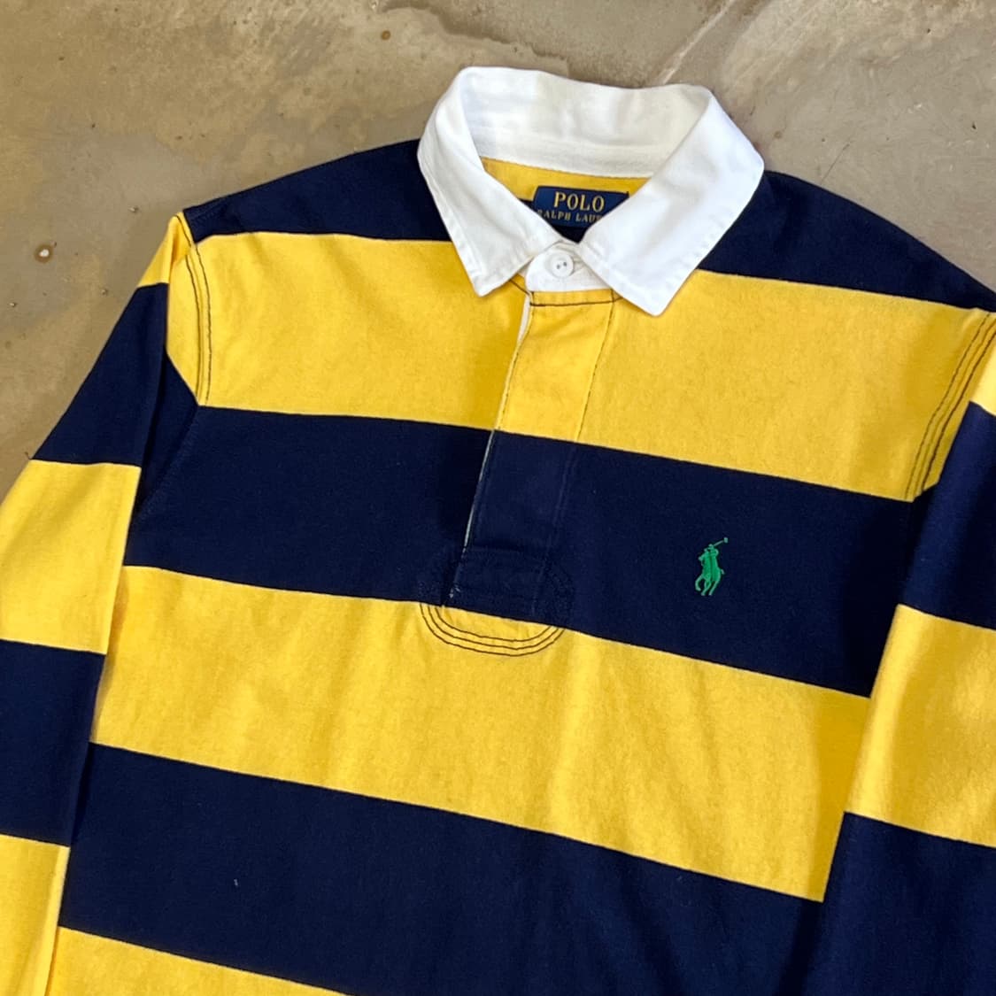 M 폴로랄프로렌 스트라이프 럭비티  상품이미지1