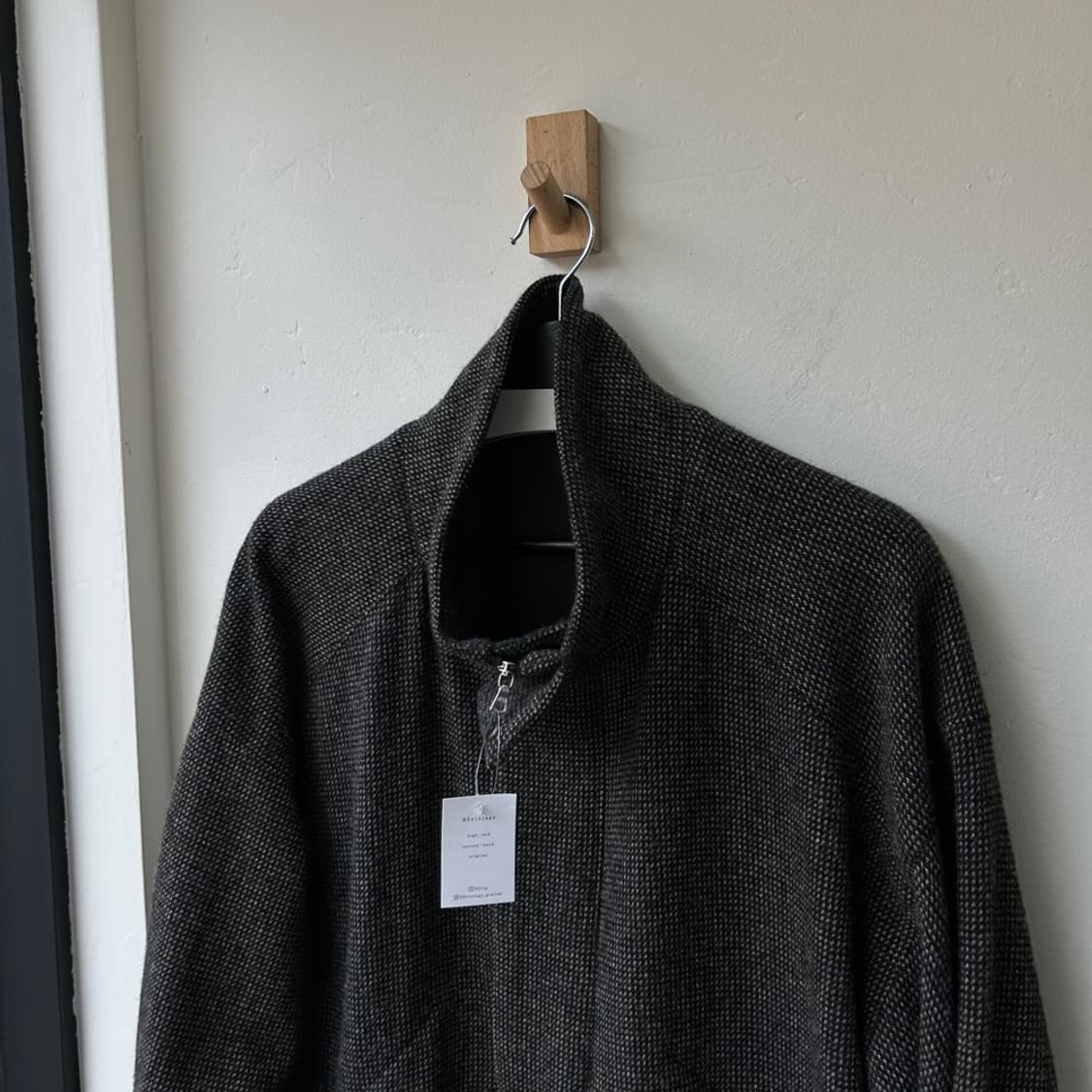 16827 - 오라리 헤어라인 라이트 트위드 블루종 자켓 상품이미지1