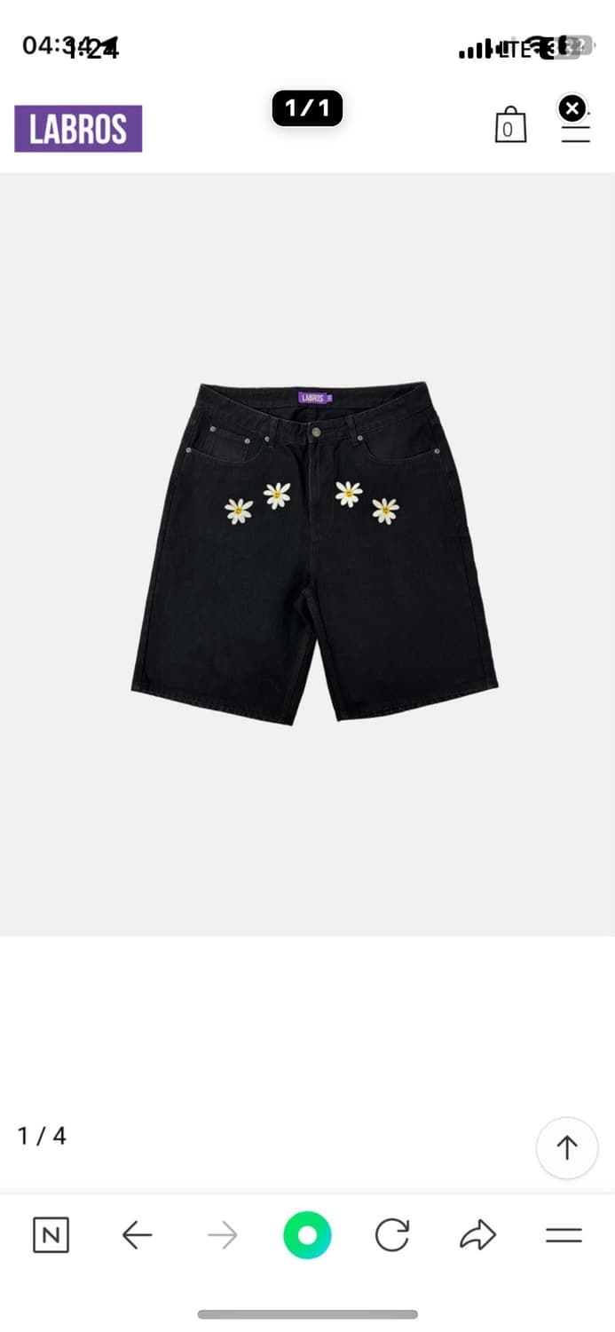 라브로스 데이지 버뮤다 34 새상품  상품이미지1