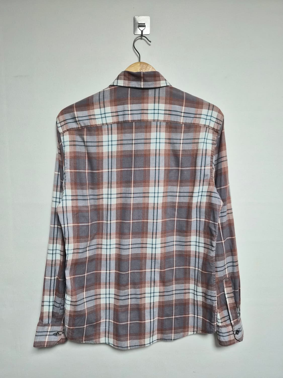 랭글러Wrangler 체크 웨스턴 셔츠 M사이즈 - S311 상품이미지2