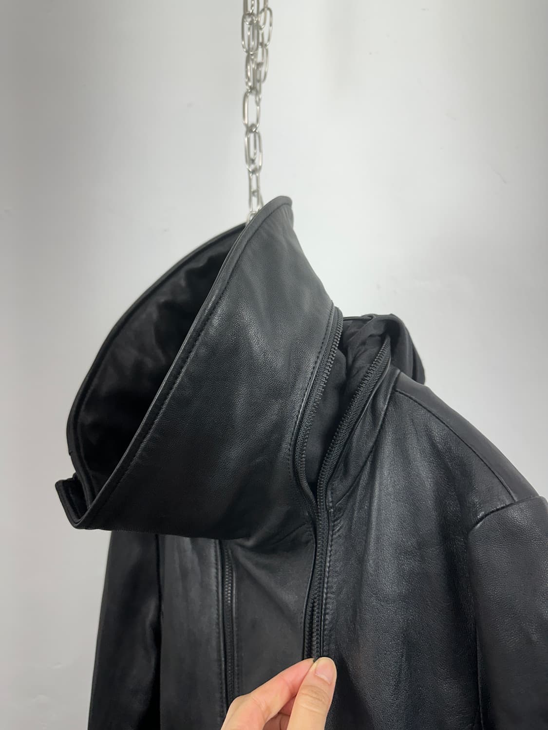 THE TWELVE Asymmetric Sheep Leather High 상품이미지6