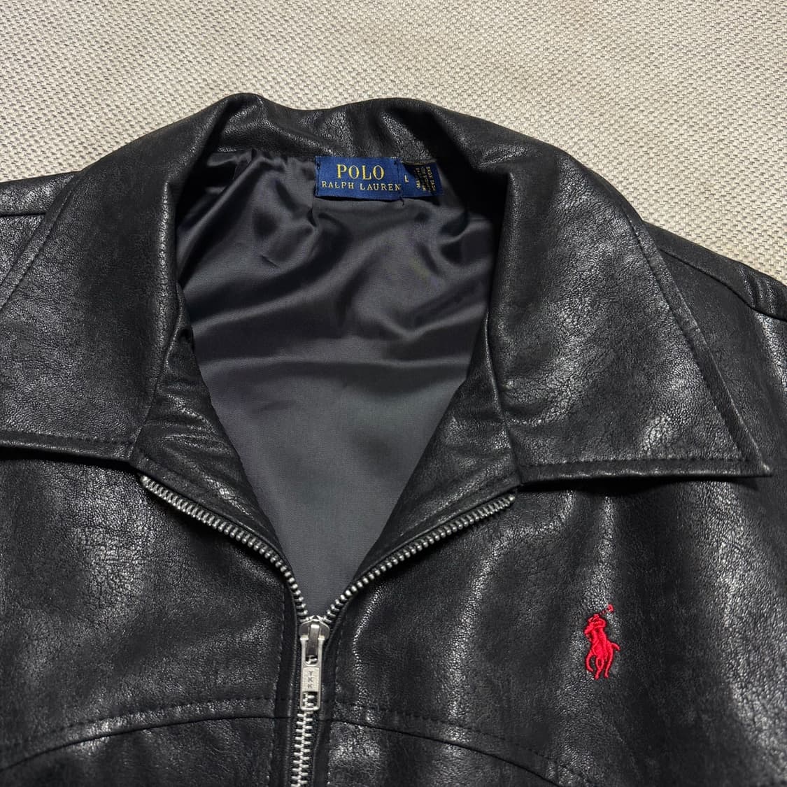 폴로랄프로렌 가죽 자켓 상품이미지2