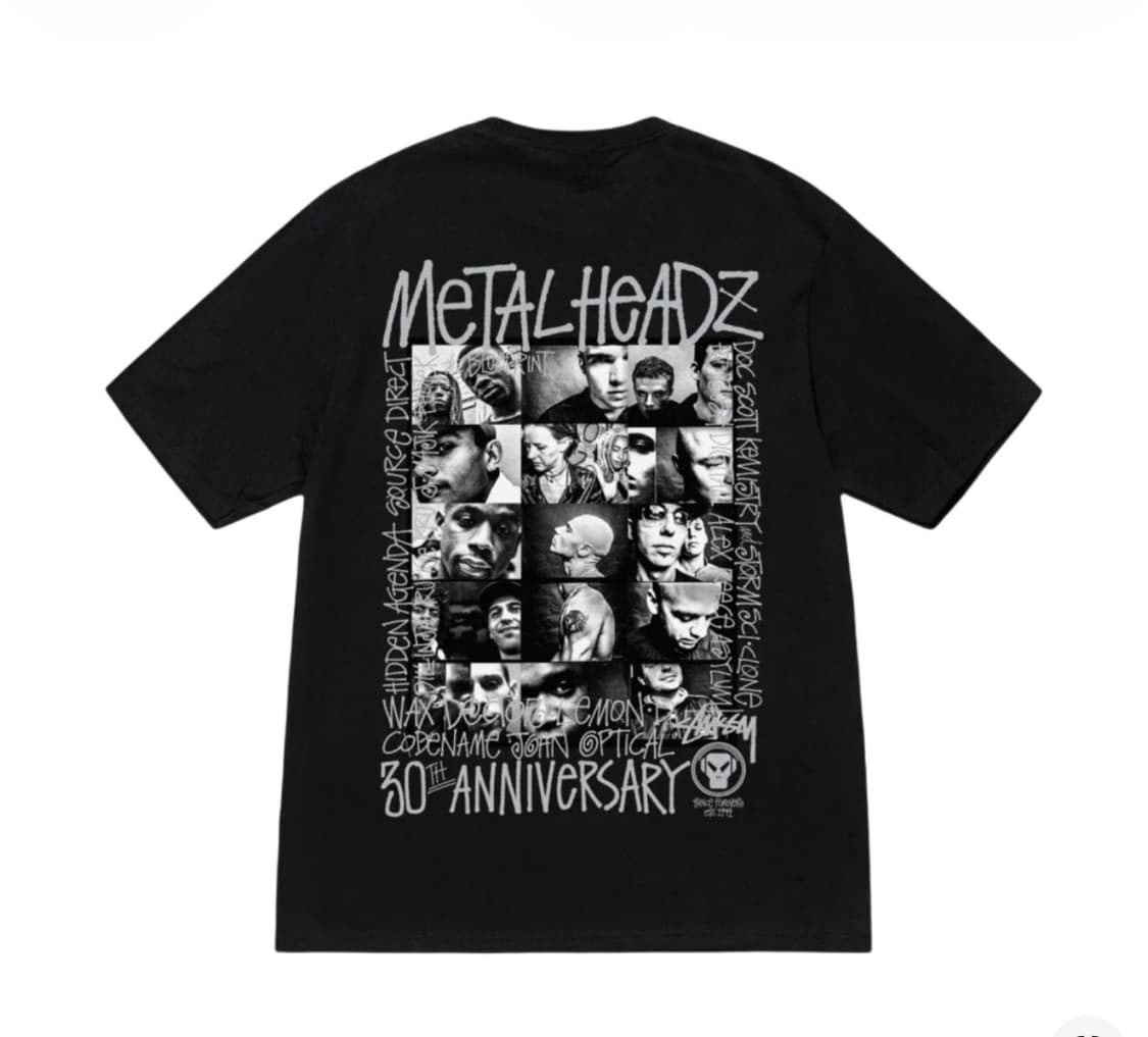 XL 스투시 X 골디 메탈헤즈 반팔 상품이미지1