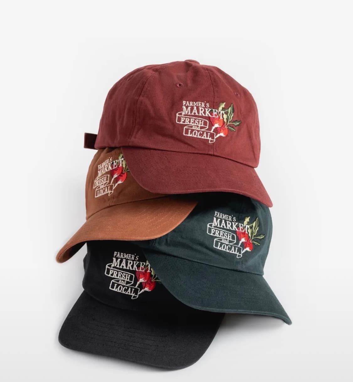 와일드 브릭스 CT FARMERS MARKET CAP 다크 레드 상품이미지1