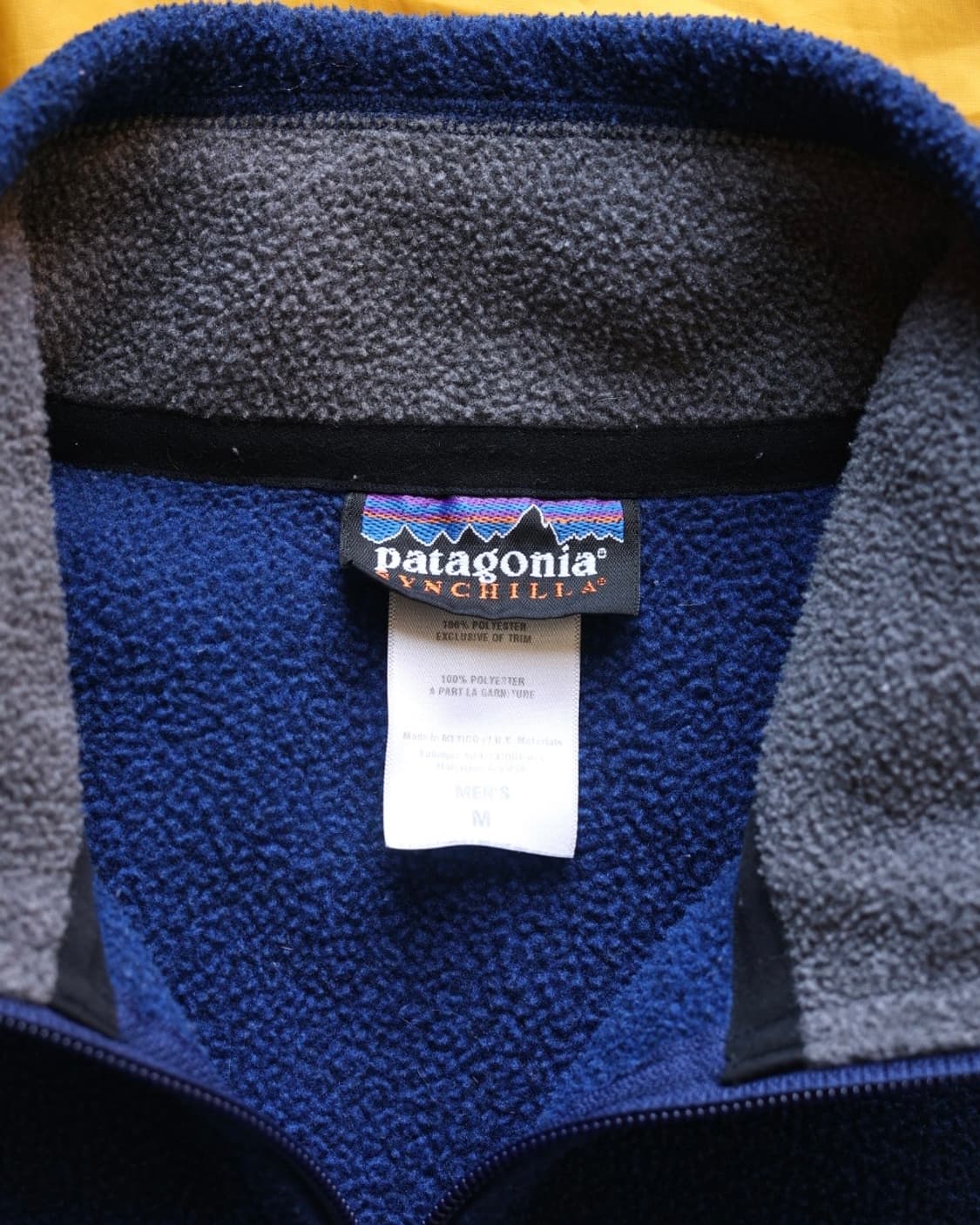 파타고니아 빈티지 00s 마수피얼 하프집업 플리스 네이비 블루 M 상품이미지2