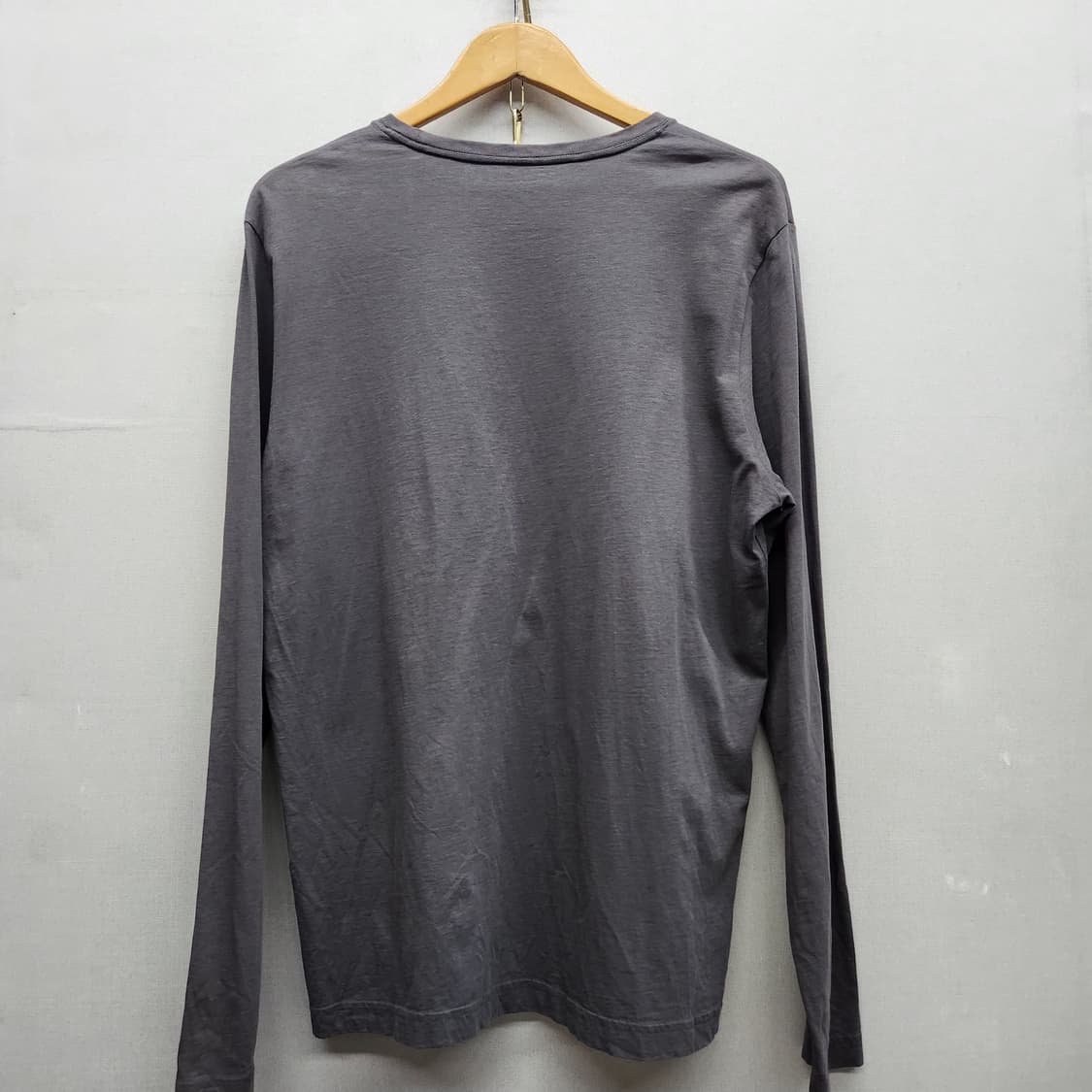 띠어리 로고자수 롱슬리브 긴팔티 L(L) 상품이미지5