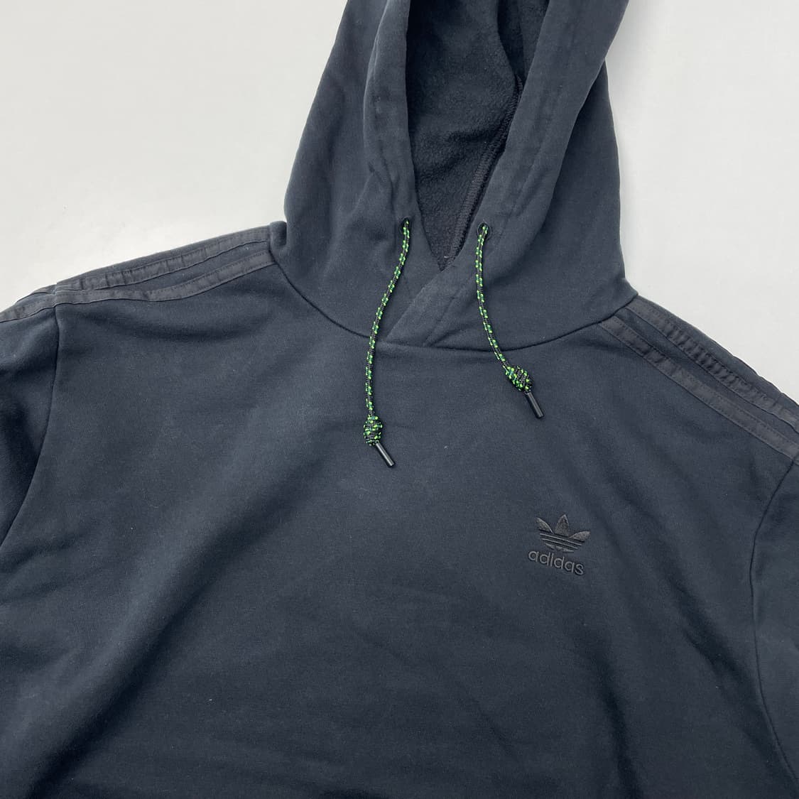 아디다스 파이어버드 기모 후드티 후디 블랙 2XL 상품이미지3