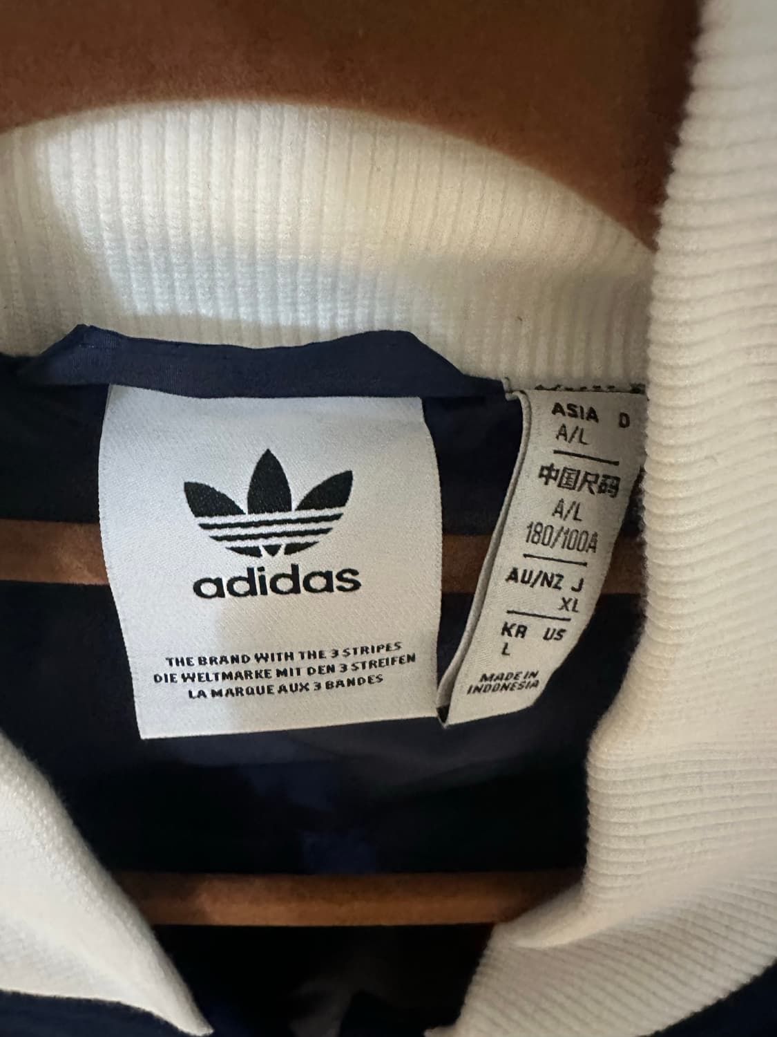 아디다스 오리지널 바시티 자켓 (IS2926) 상품이미지5