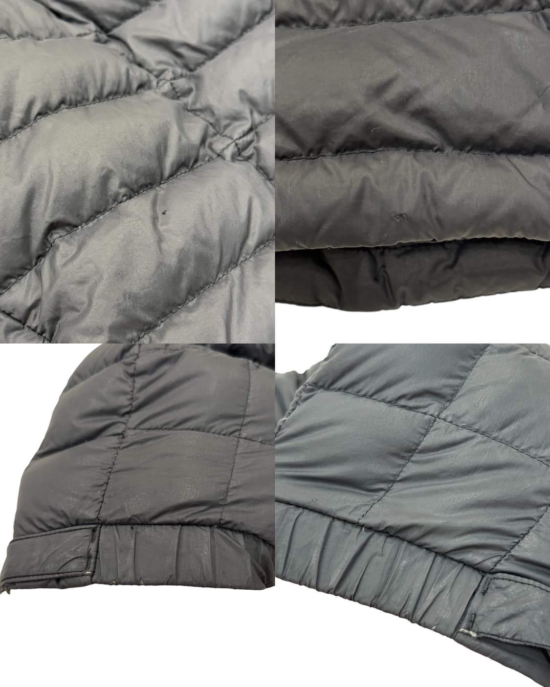 몽벨 빈티지 할로우 경량패딩 자켓 네이비 XL 105 상품이미지5