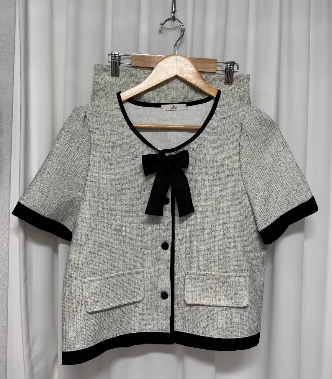 selly's 트위드 투피스 셋업 상품이미지2