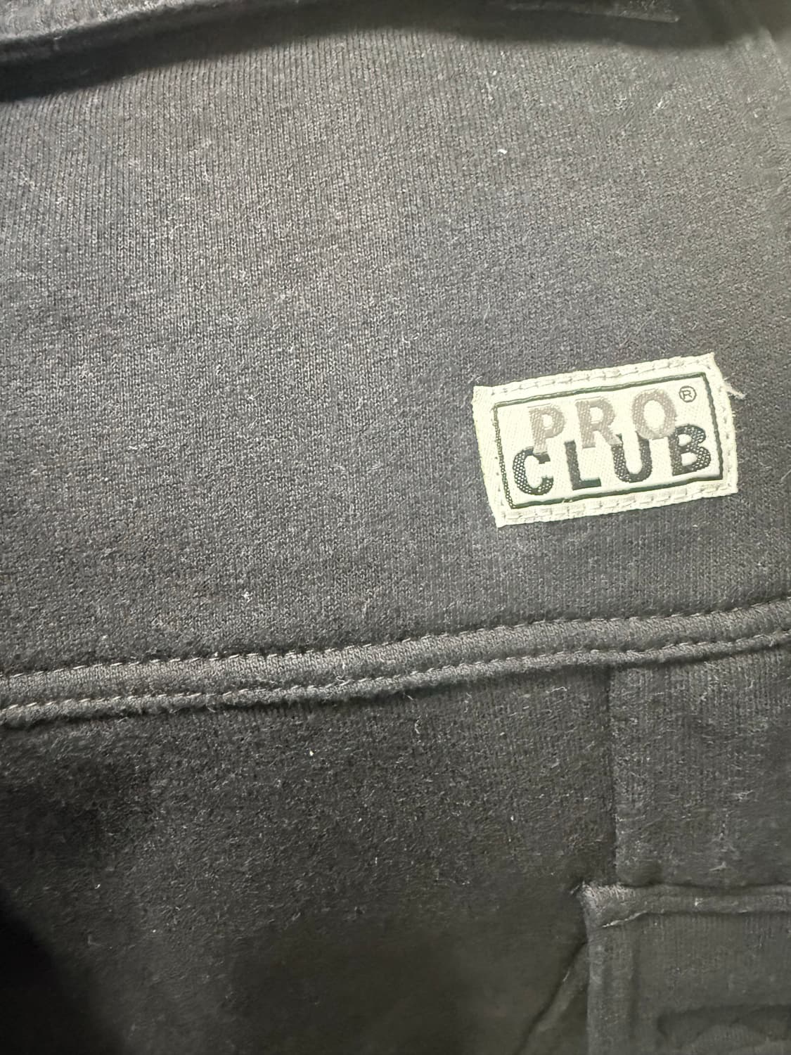 프로클럽 PROCLUB 헤비웨이트 플리스 카고 팬츠 블랙 상품이미지7