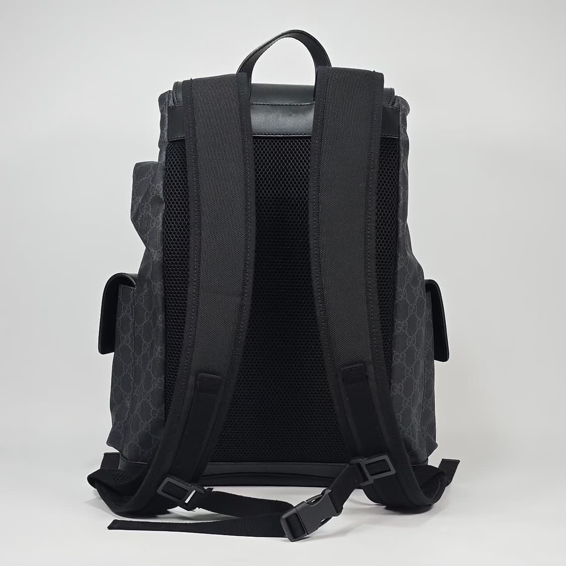 구찌 웹 스트랩 GG 수프림 백팩 상품이미지5