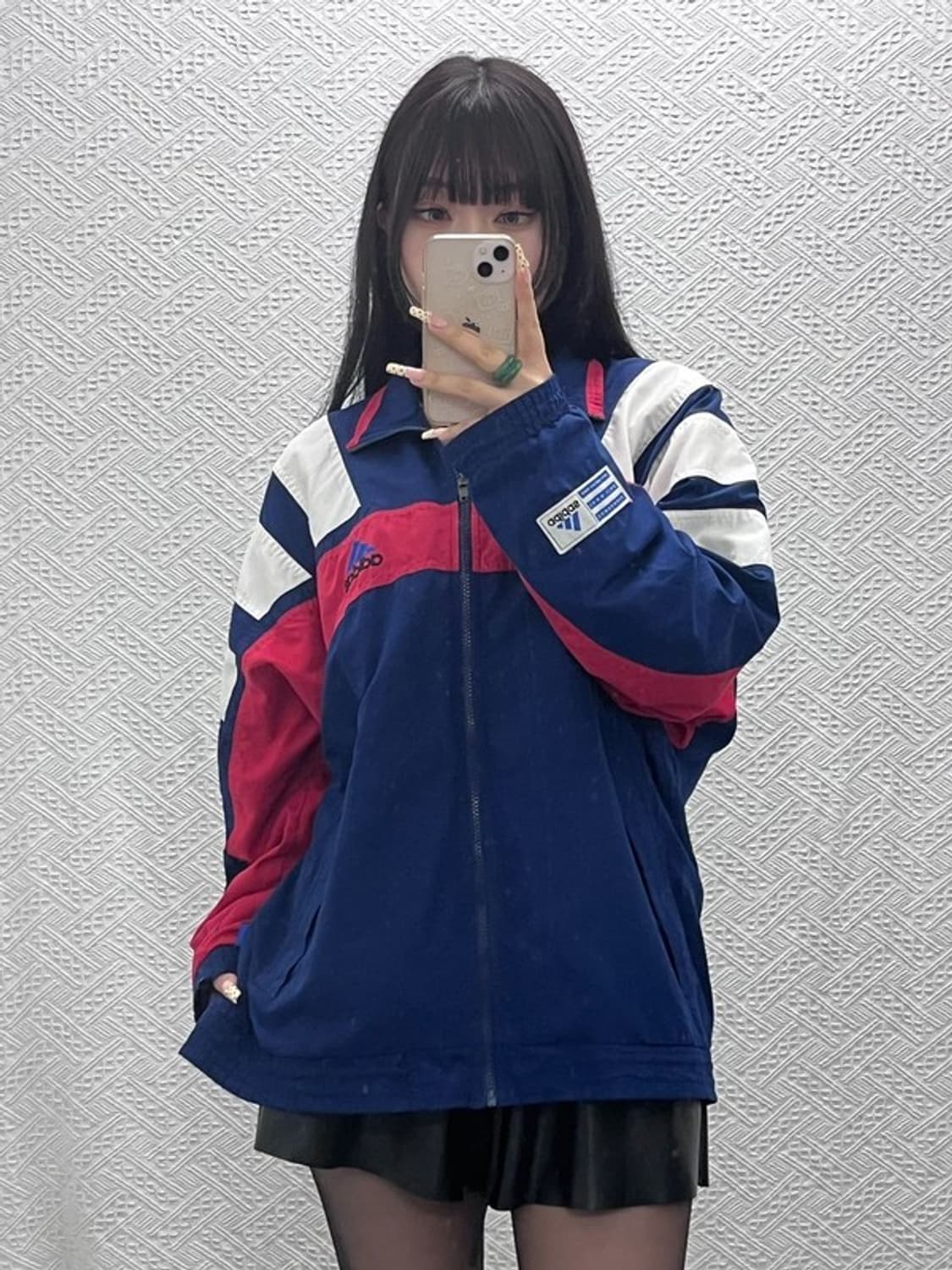 아디다스 올드스쿨 레트로 90's 바람막이 자켓 S C09945 상품이미지2