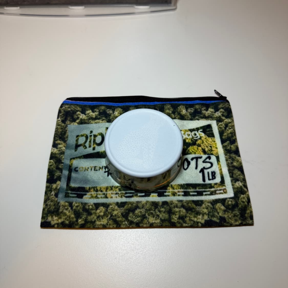 빈티지 레오파드 그래픽 애쉬트레이 재떨이 그린 상품이미지5