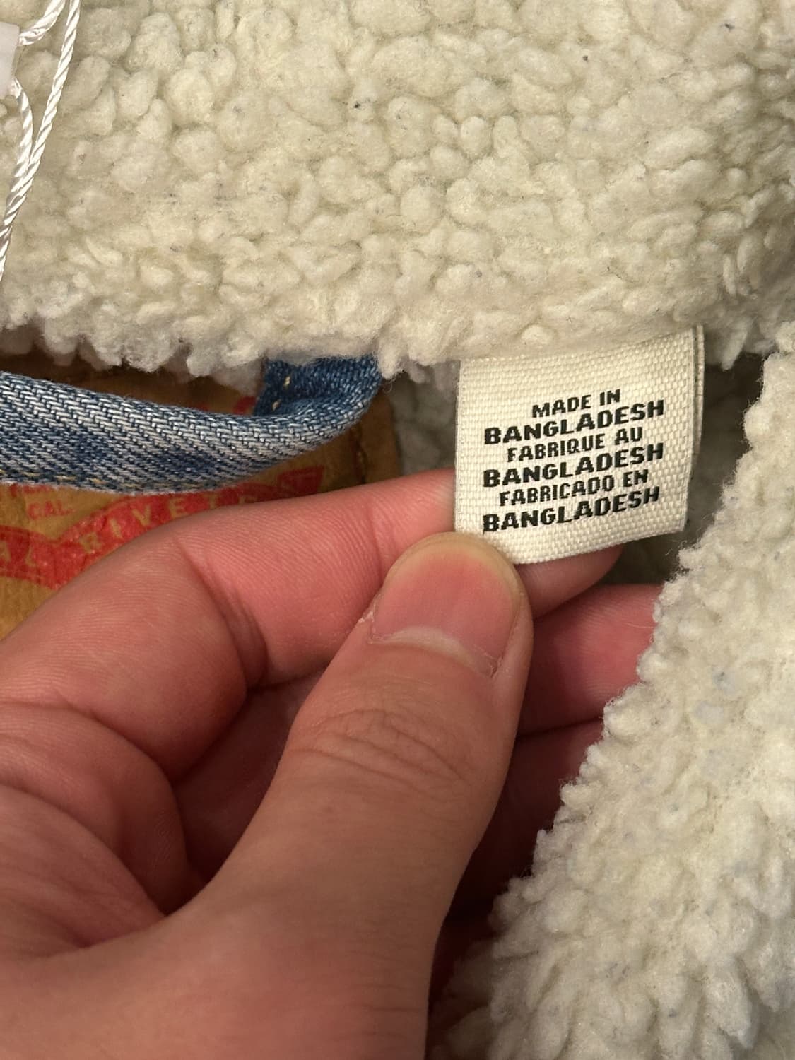 리바이스 쉐르파 데님자켓 XL 상품이미지4